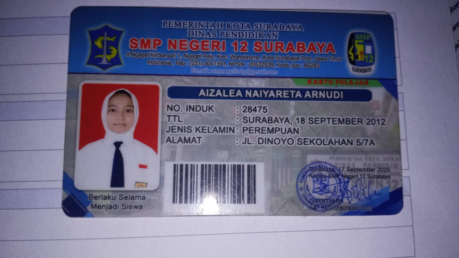 AIZALEA NAIYARETA ARNUDI